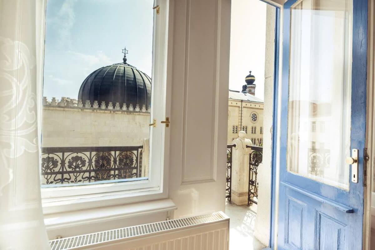 בודפשט New A C Studio With View Of The Synagogue מראה חיצוני תמונה